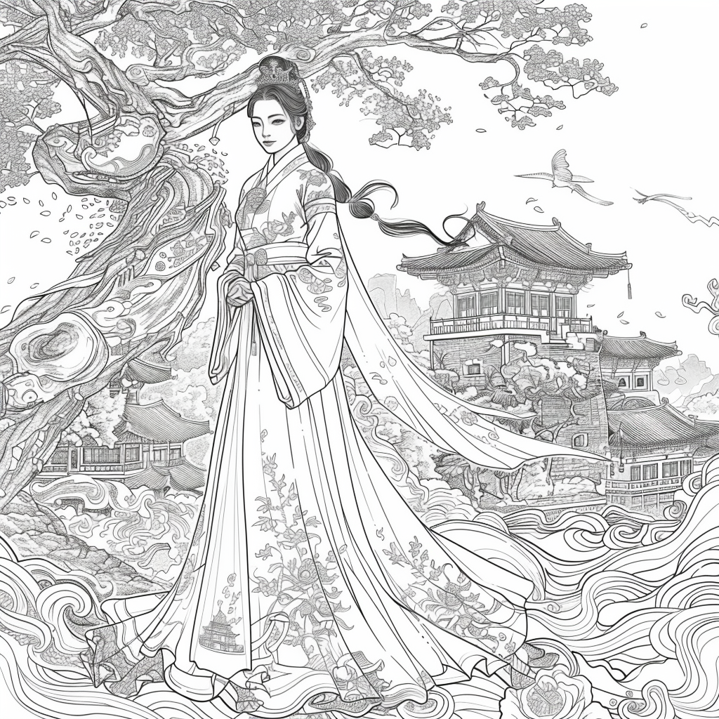The Blossom Princess of the Golden Court