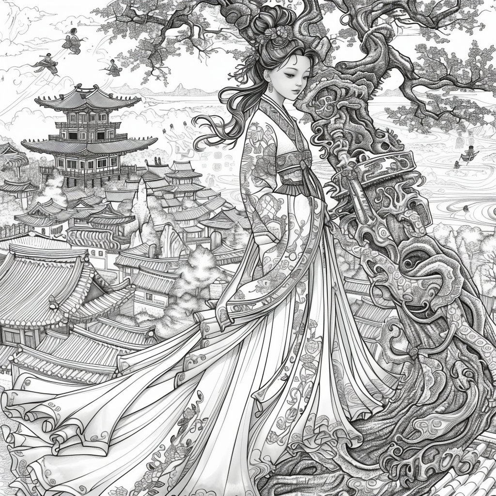 The Blossom Princess of the Golden Court