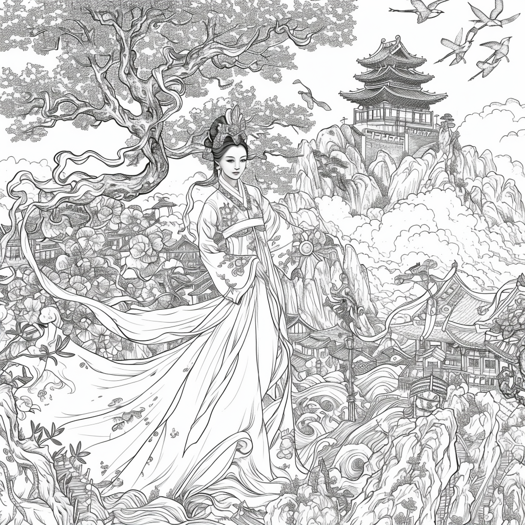 The Blossom Princess of the Golden Court