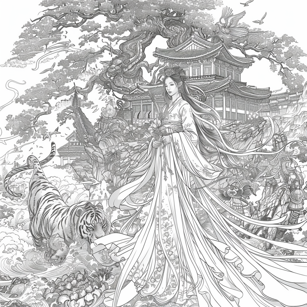 The Blossom Princess of the Golden Court