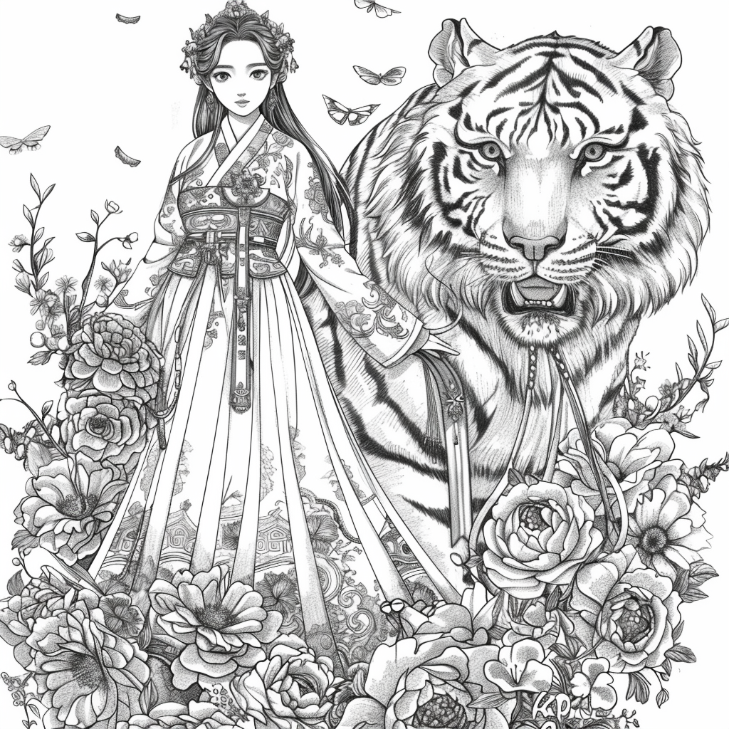 The Tiger Princess of Blossoming Courage