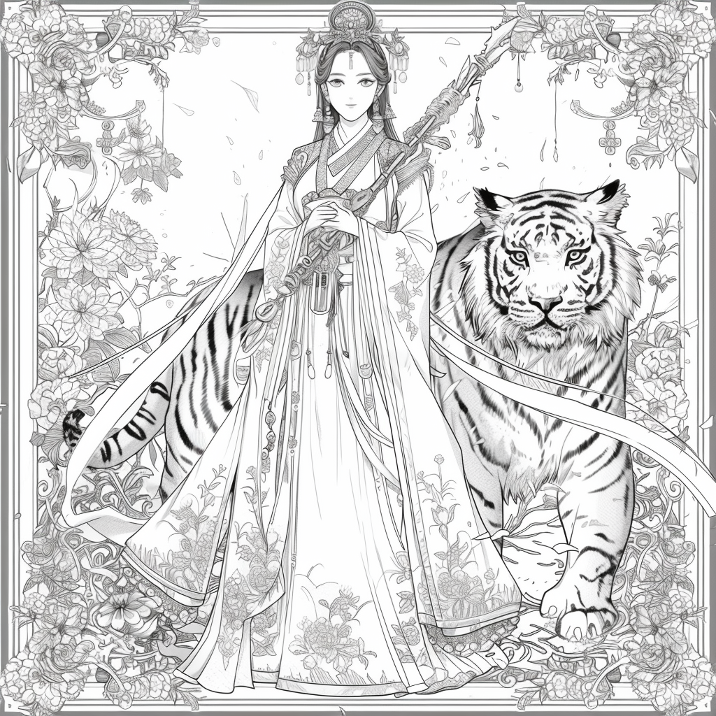 The Tiger Princess of Blossoming Courage