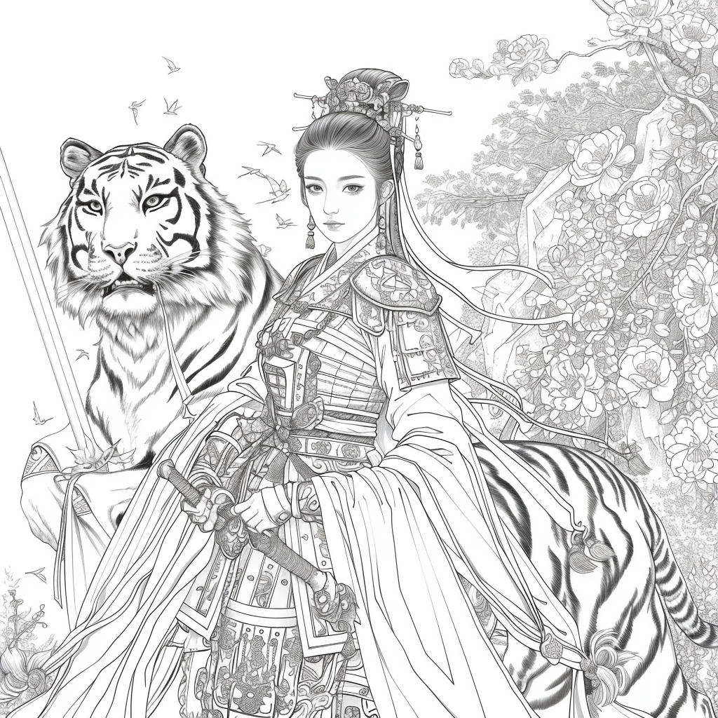 The Tiger Princess of Blossoming Courage