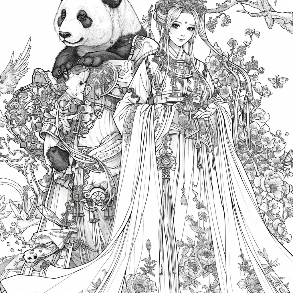 The Blossom Princess and Her Noble Steed