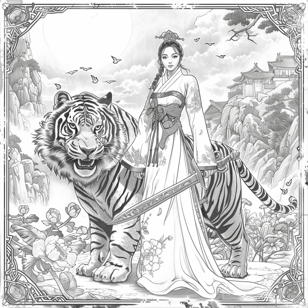 The Tiger Princess of Blossoming Courage