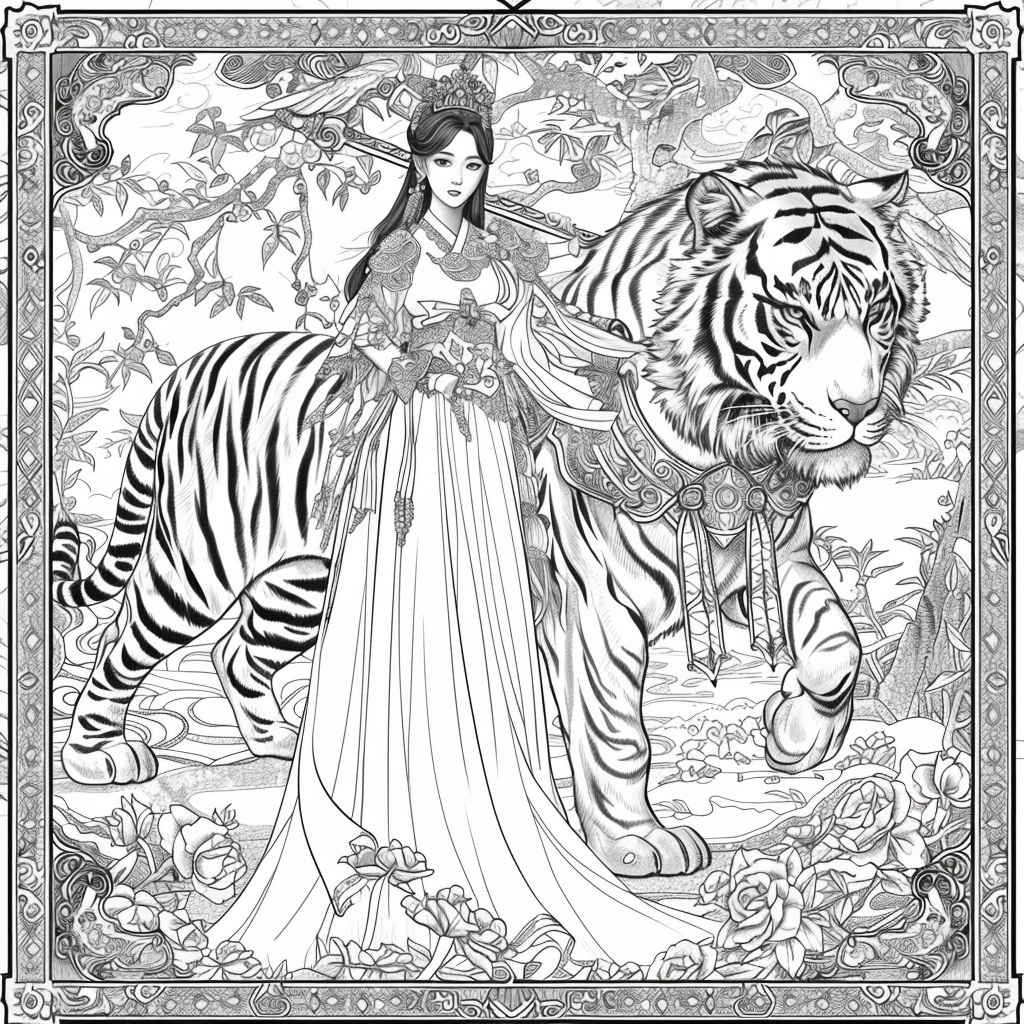 The Tiger Princess of Blossoming Courage