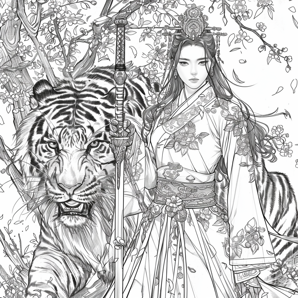 The Tiger Princess of Blossoming Courage