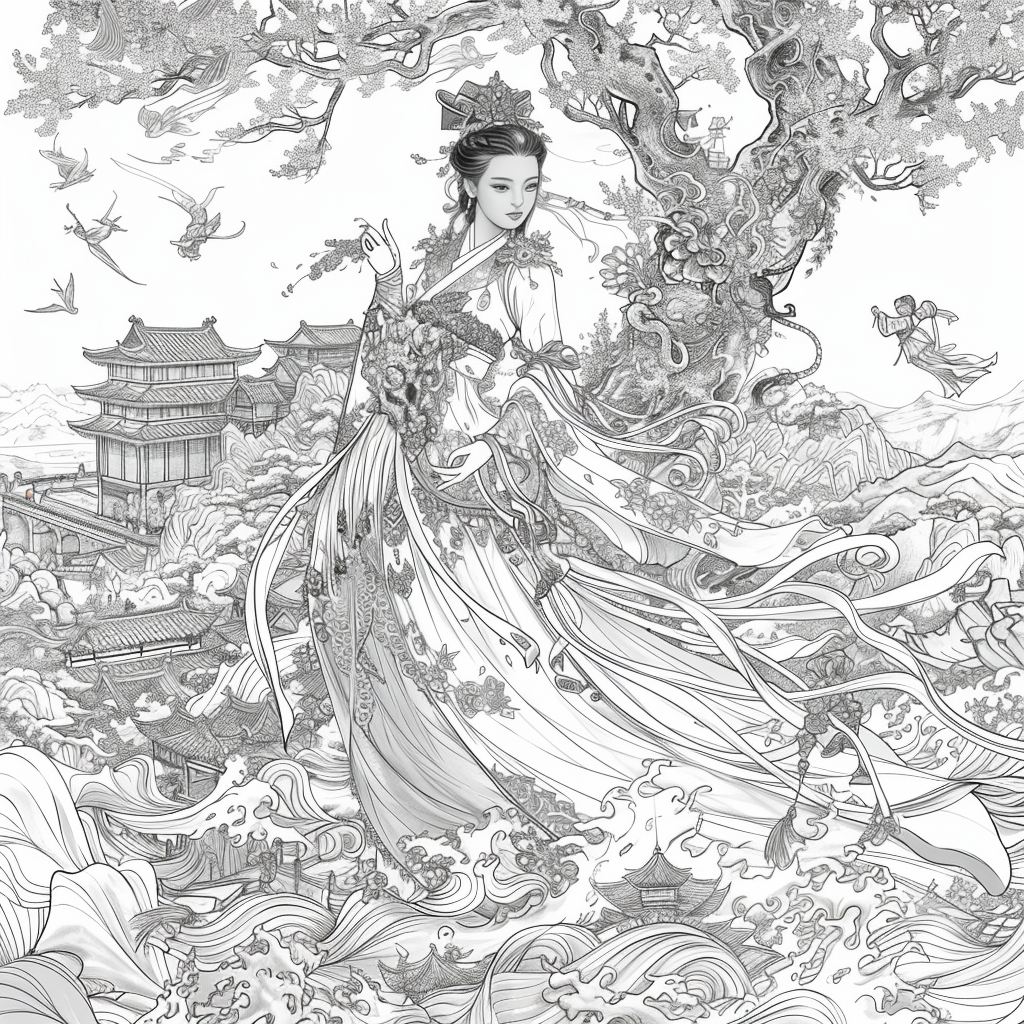 Heavenly Grace: The Prayer of the Celestial Maiden.