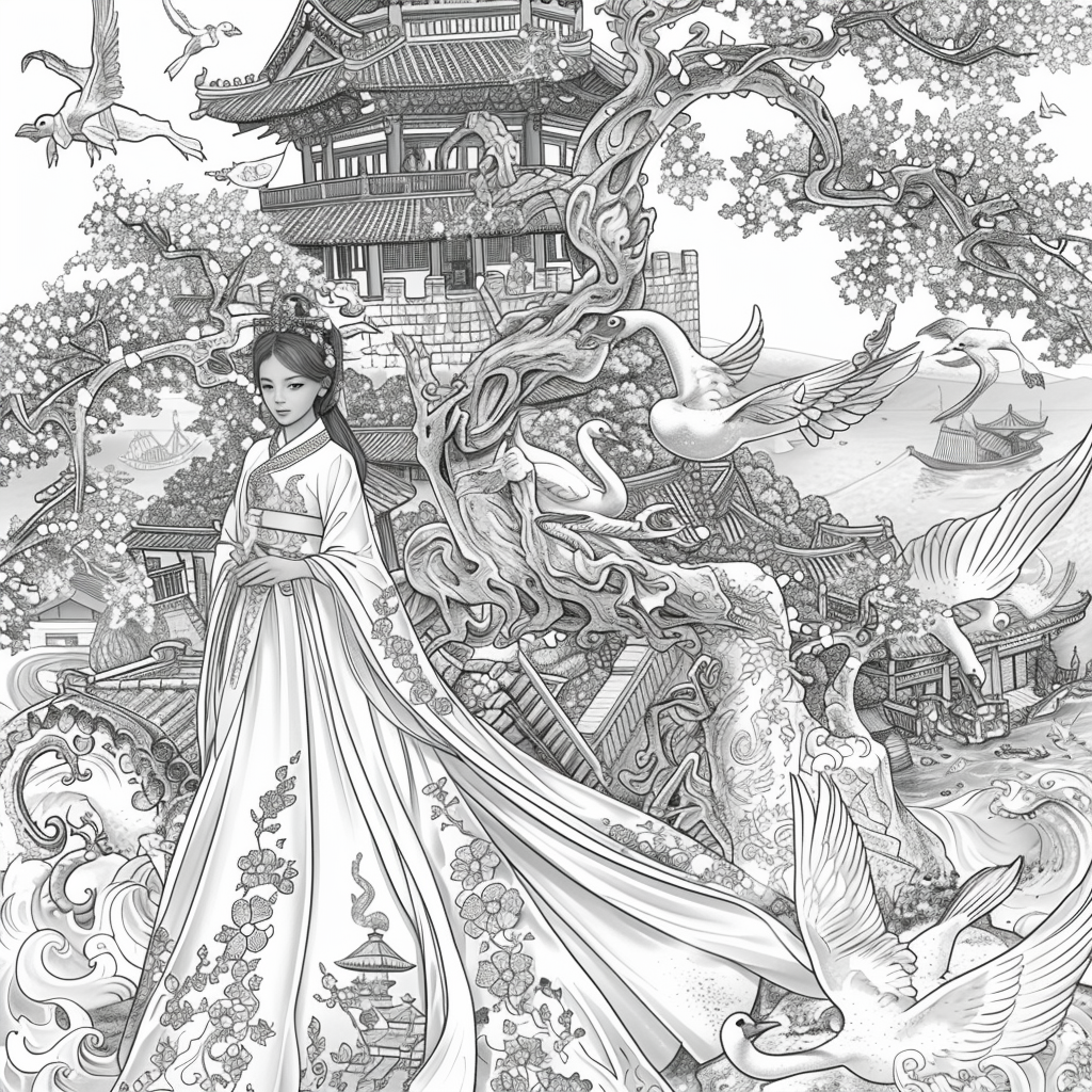 Heavenly Grace: The Prayer of the Celestial Maiden.