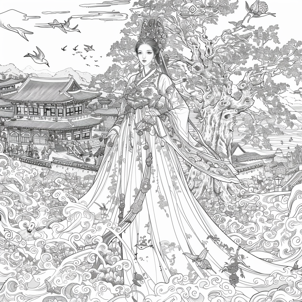 Heavenly Grace: The Prayer of the Celestial Maiden.
