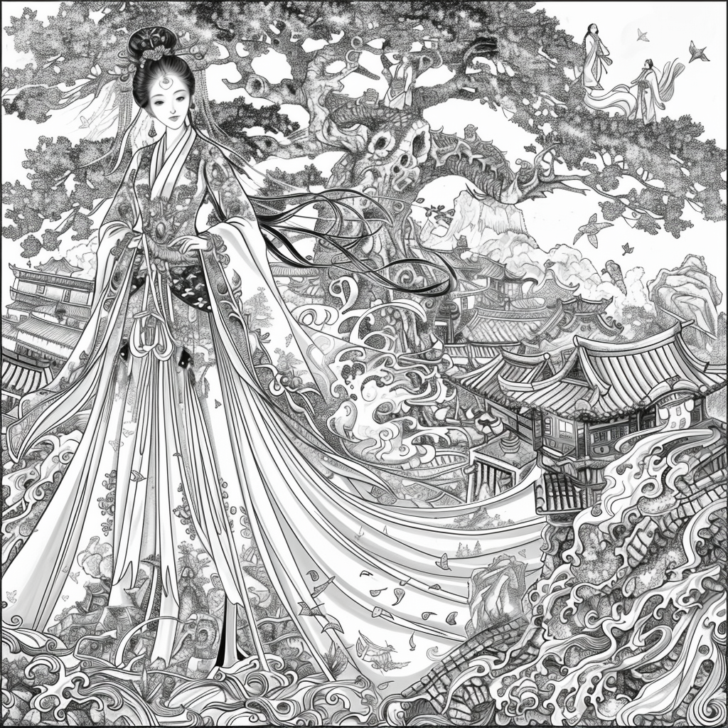 Heavenly Grace: The Prayer of the Celestial Maiden.