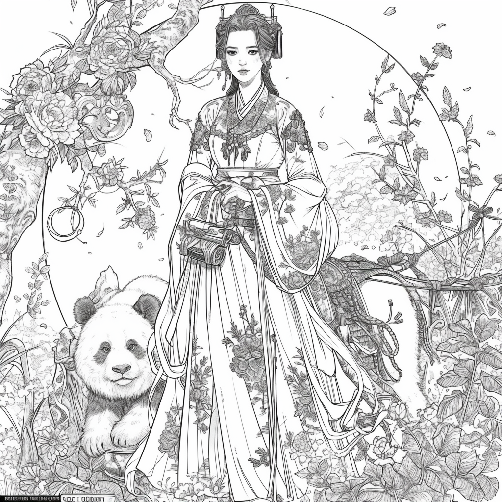 The Serene Guardian of Heavenly Grace