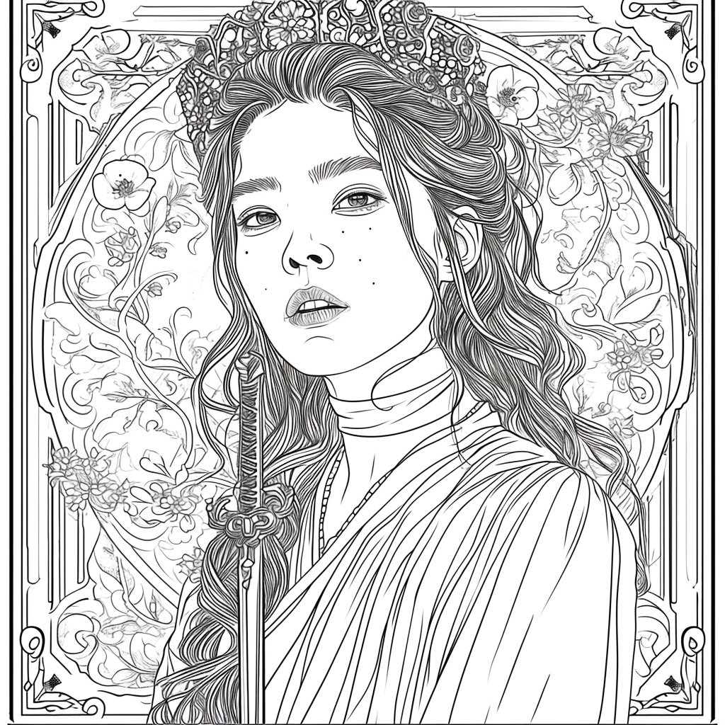 Blossoms of Grace – The Flower Maiden in Hanbok