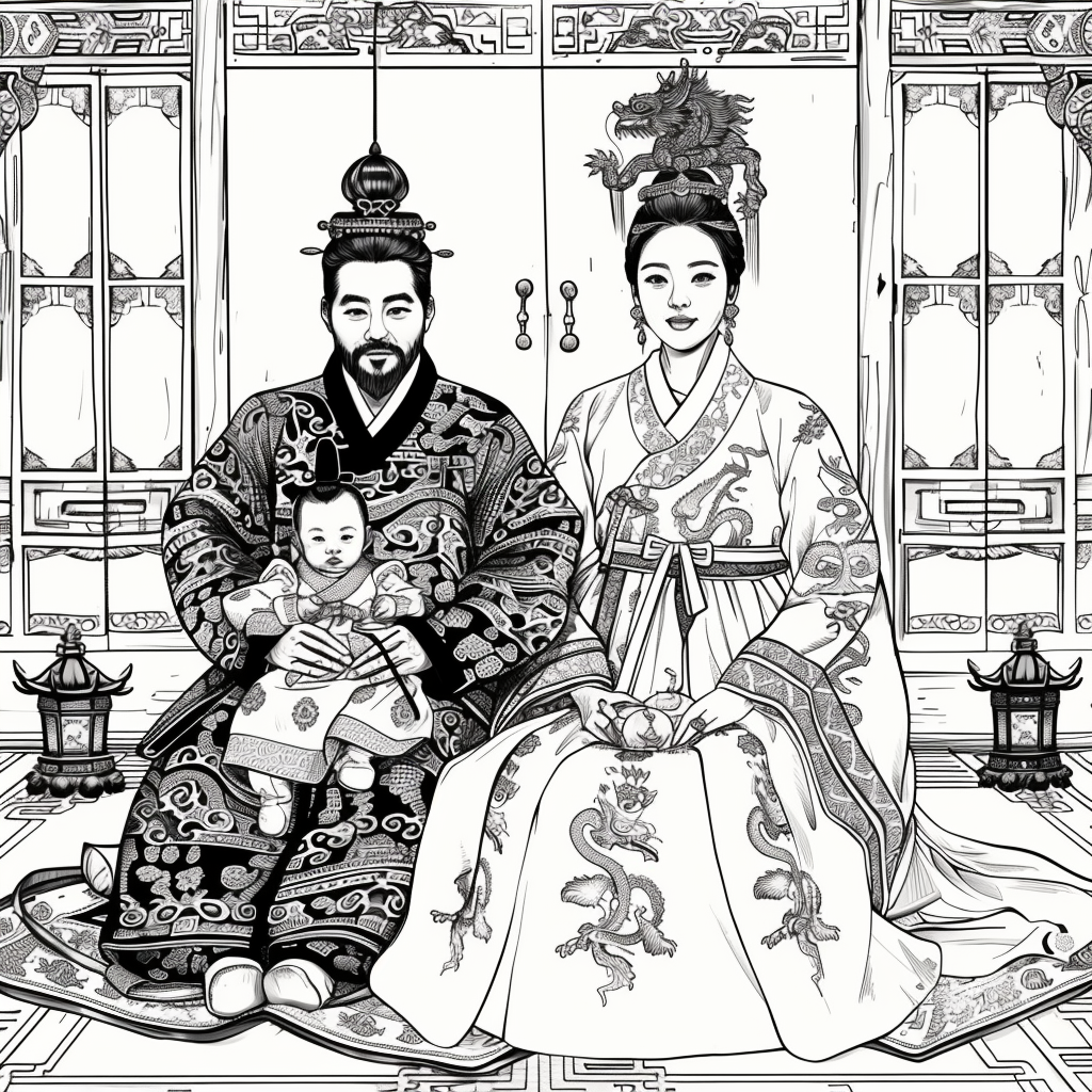 Legacy of the Dragon Throne: Korean Royal Family Portrait