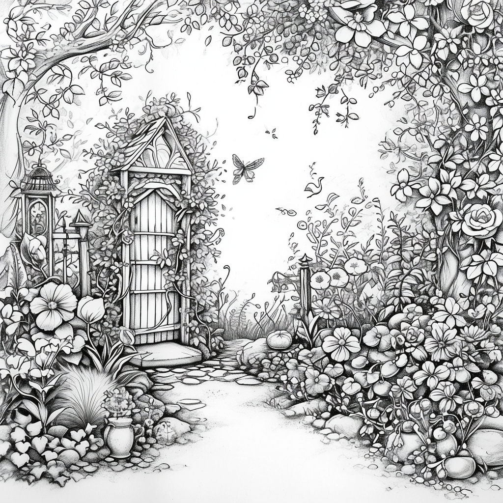 Whimsical Fairy Village – Enchanted Treehouse Homes in a Magical Land