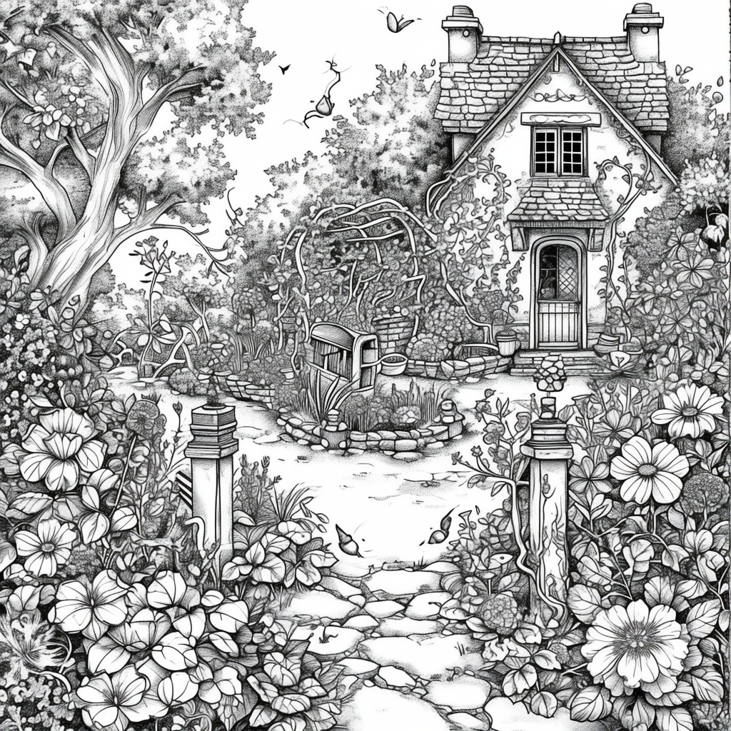 Whimsical Fairy Village – Enchanted Treehouse Homes in a Magical Land