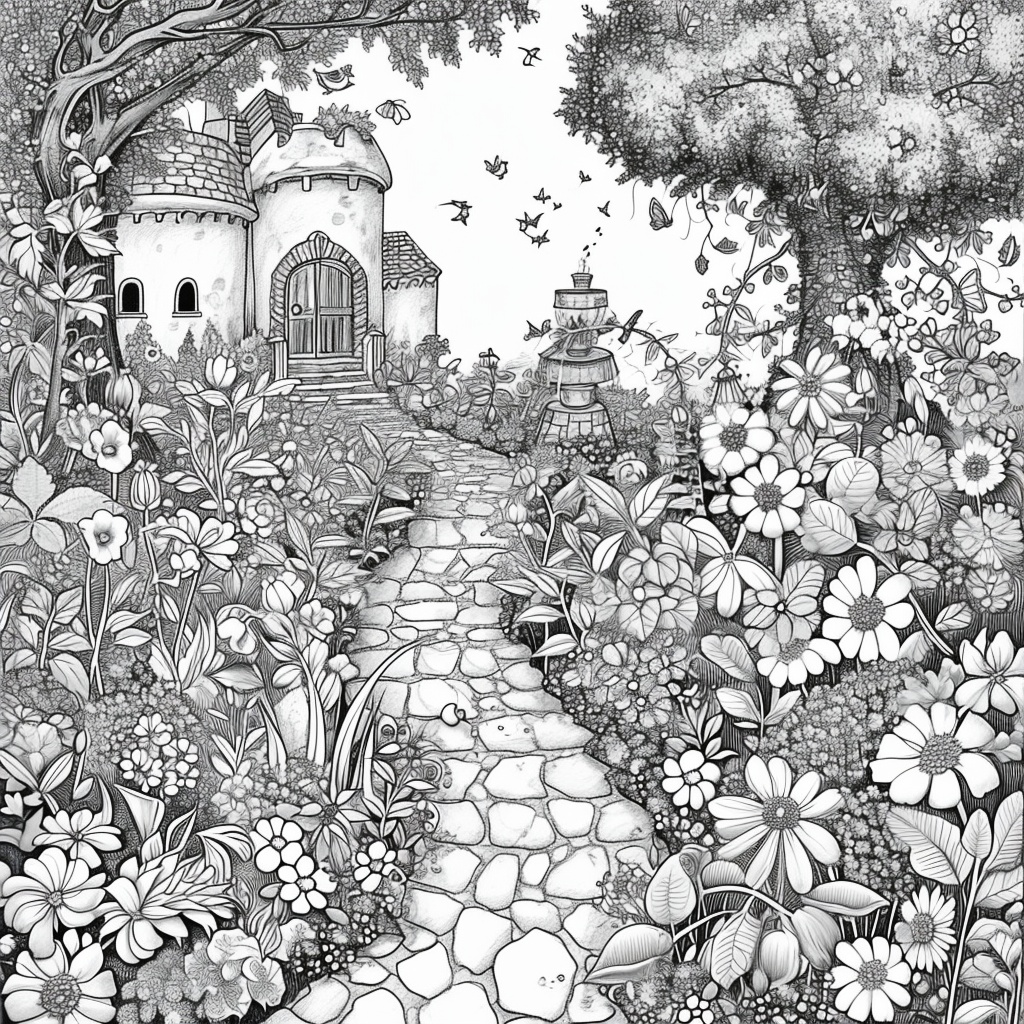 Whimsical Fairy Village – Enchanted Treehouse Homes in a Magical Land