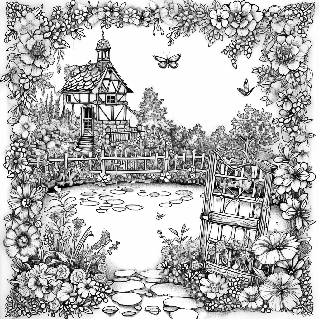 Whimsical Fairy Village – Enchanted Treehouse Homes in a Magical Land