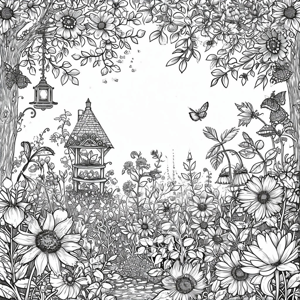 Whimsical Fairy Village – Enchanted Treehouse Homes in a Magical Land