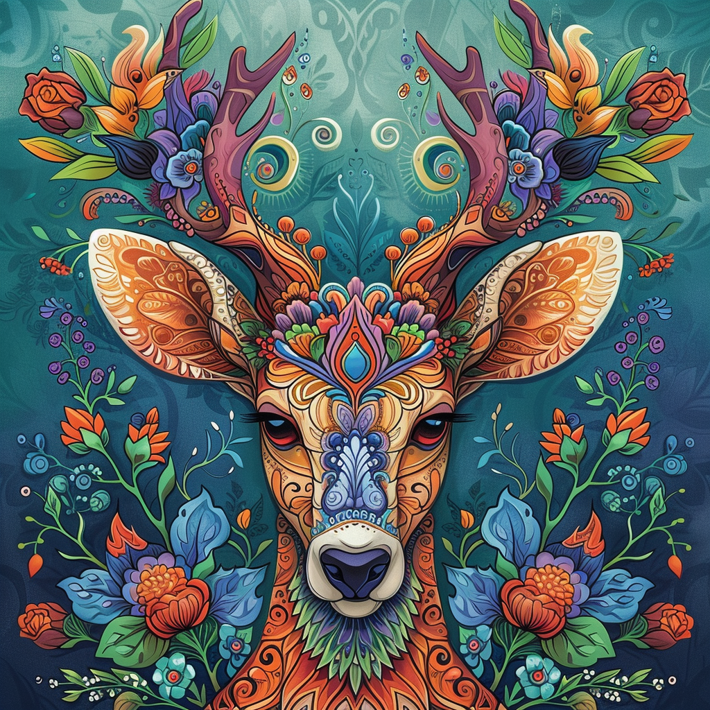 Roar of Harmony – The Floral Tiger Spirit