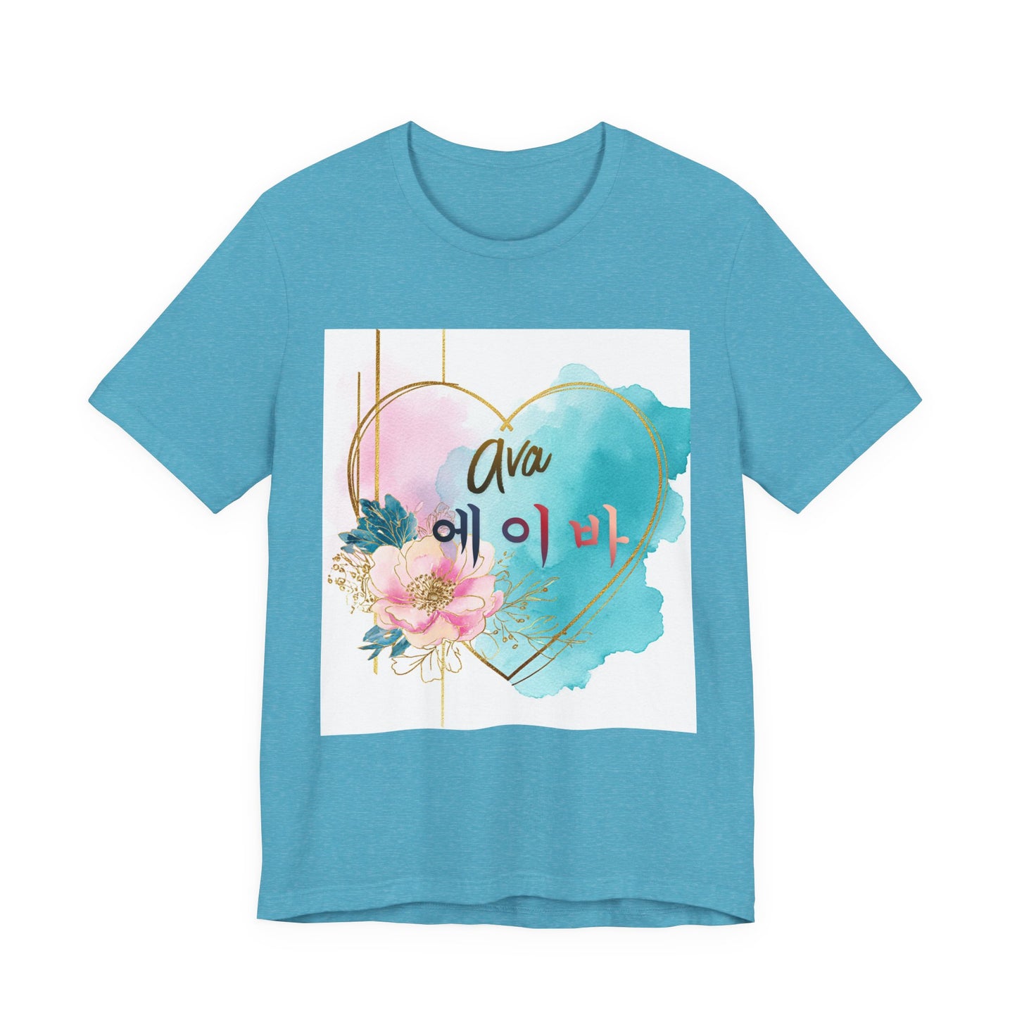 Personalized Korean Name K-Pop Concert T-Shirt