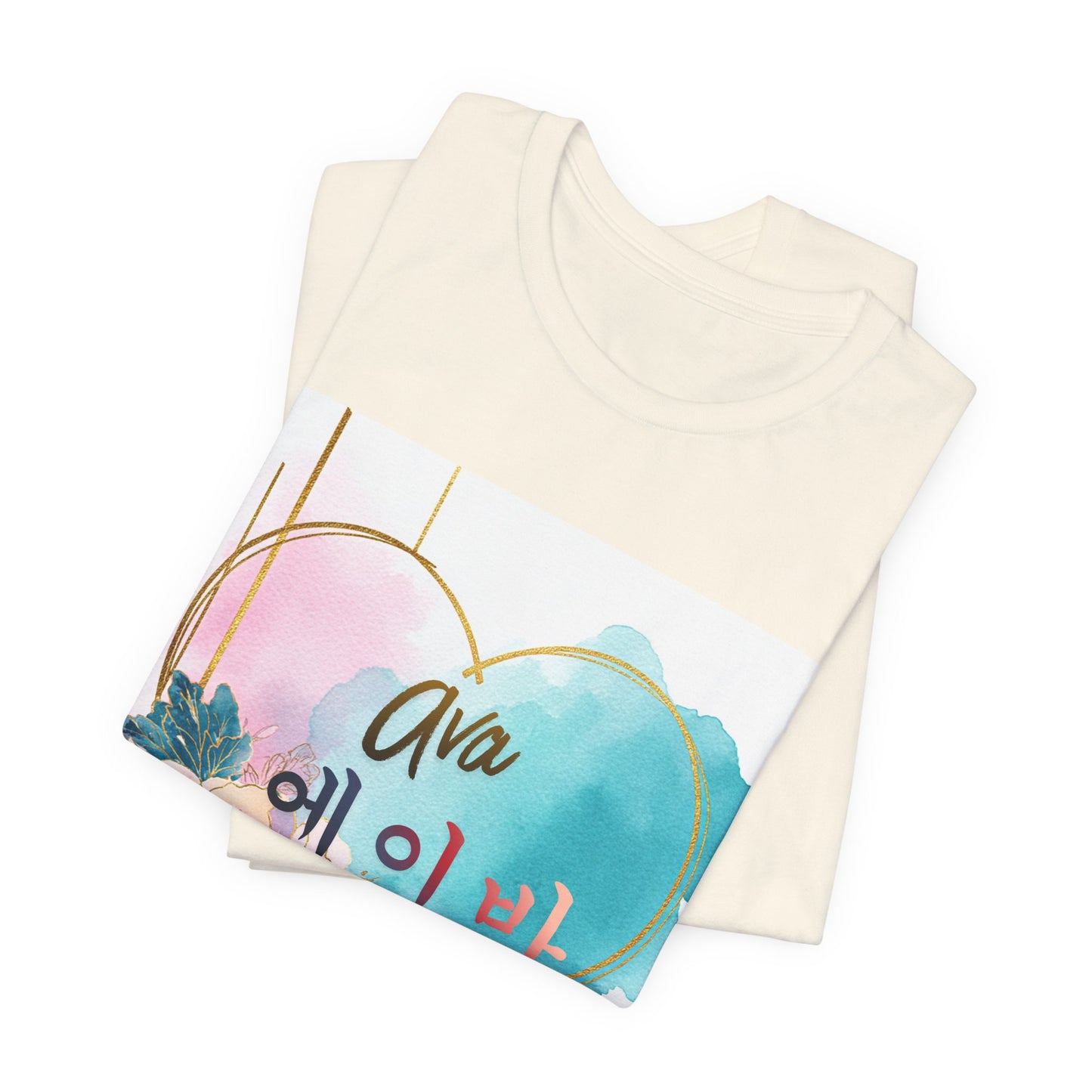 Personalized Korean Name K-Pop Concert T-Shirt