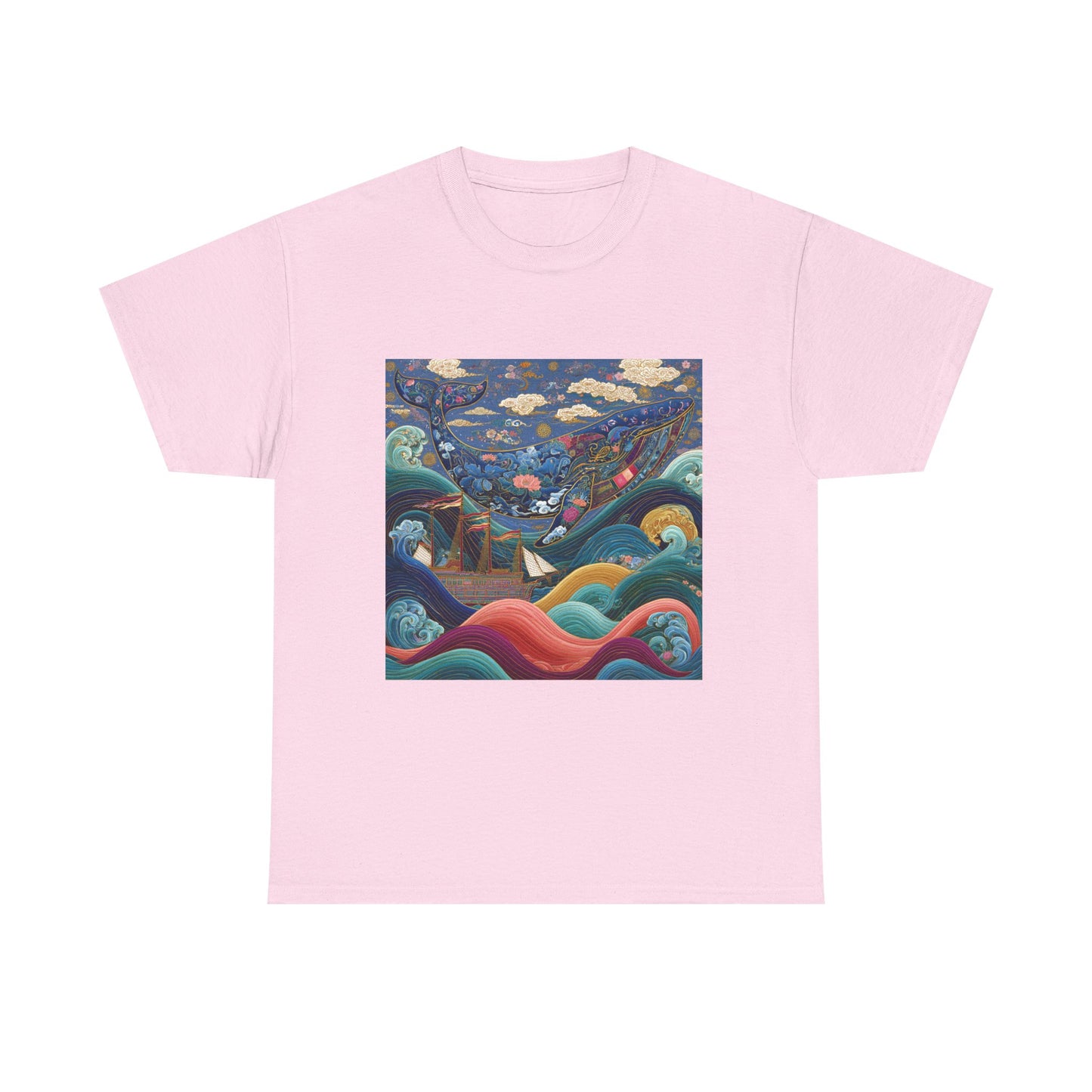 T-Shirt — Colorful Surreal Ocean Landscape Art Tee