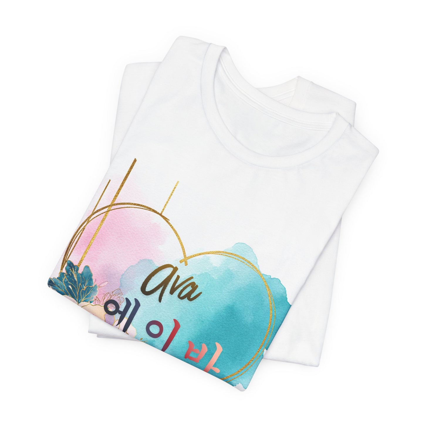 Personalized Korean Name K-Pop Concert T-Shirt