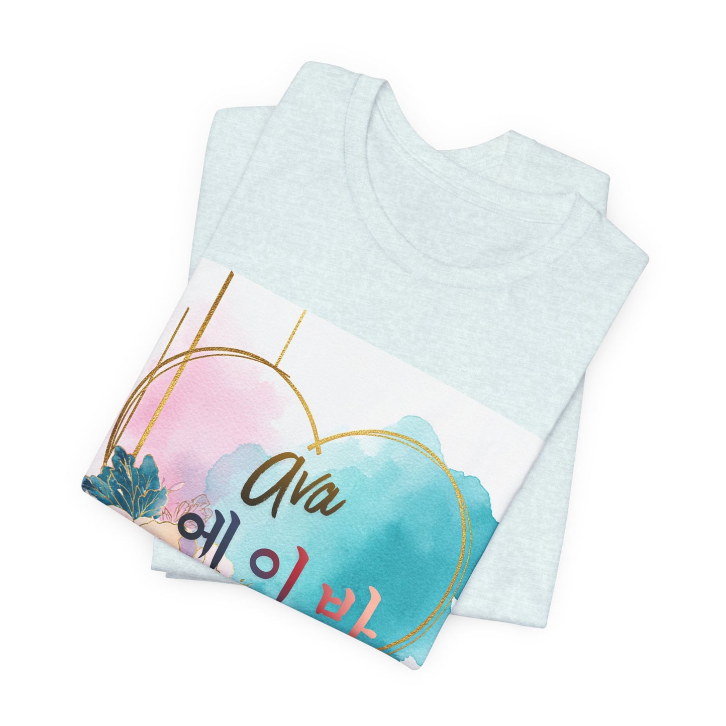 Personalized Korean Name K-Pop Concert T-Shirt