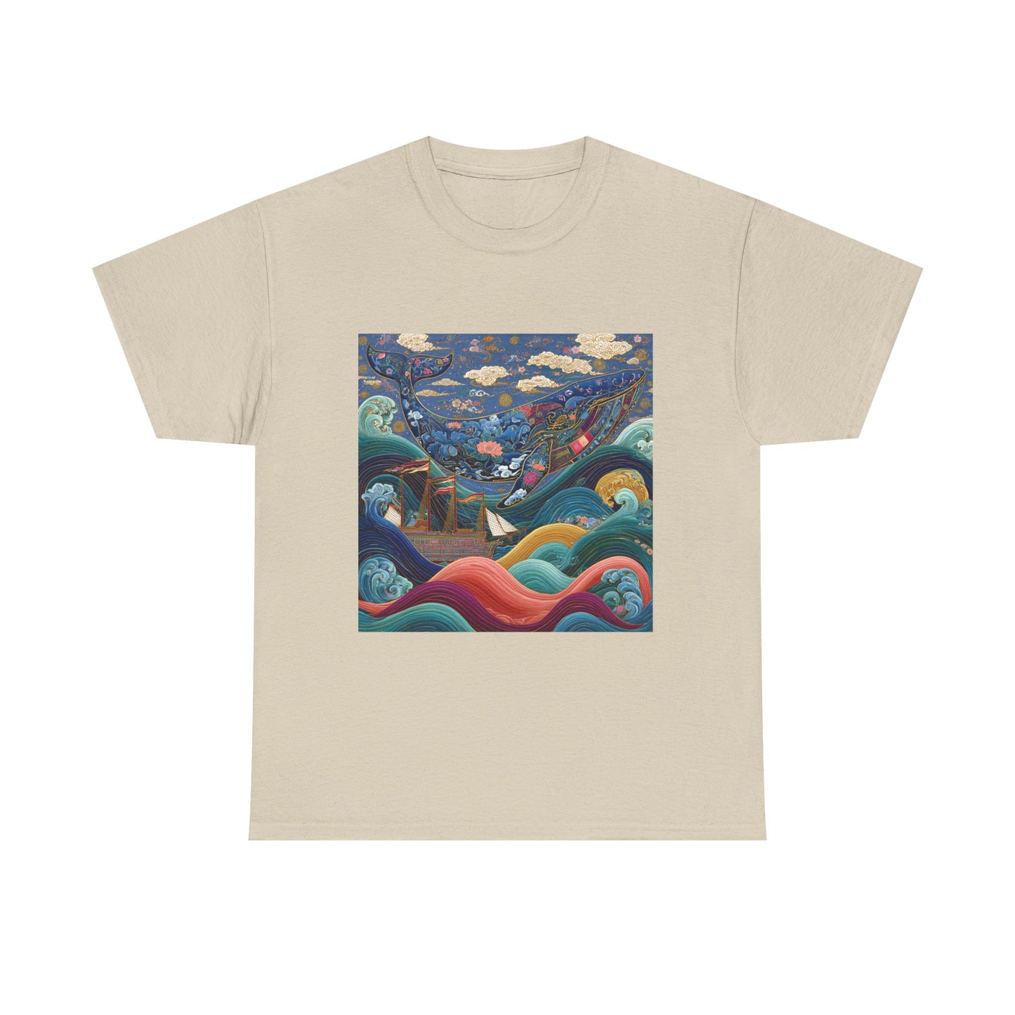 T-Shirt — Colorful Surreal Ocean Landscape Art Tee
