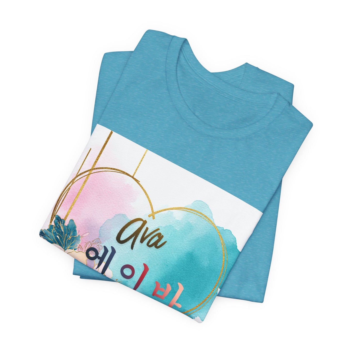 Personalized Korean Name K-Pop Concert T-Shirt