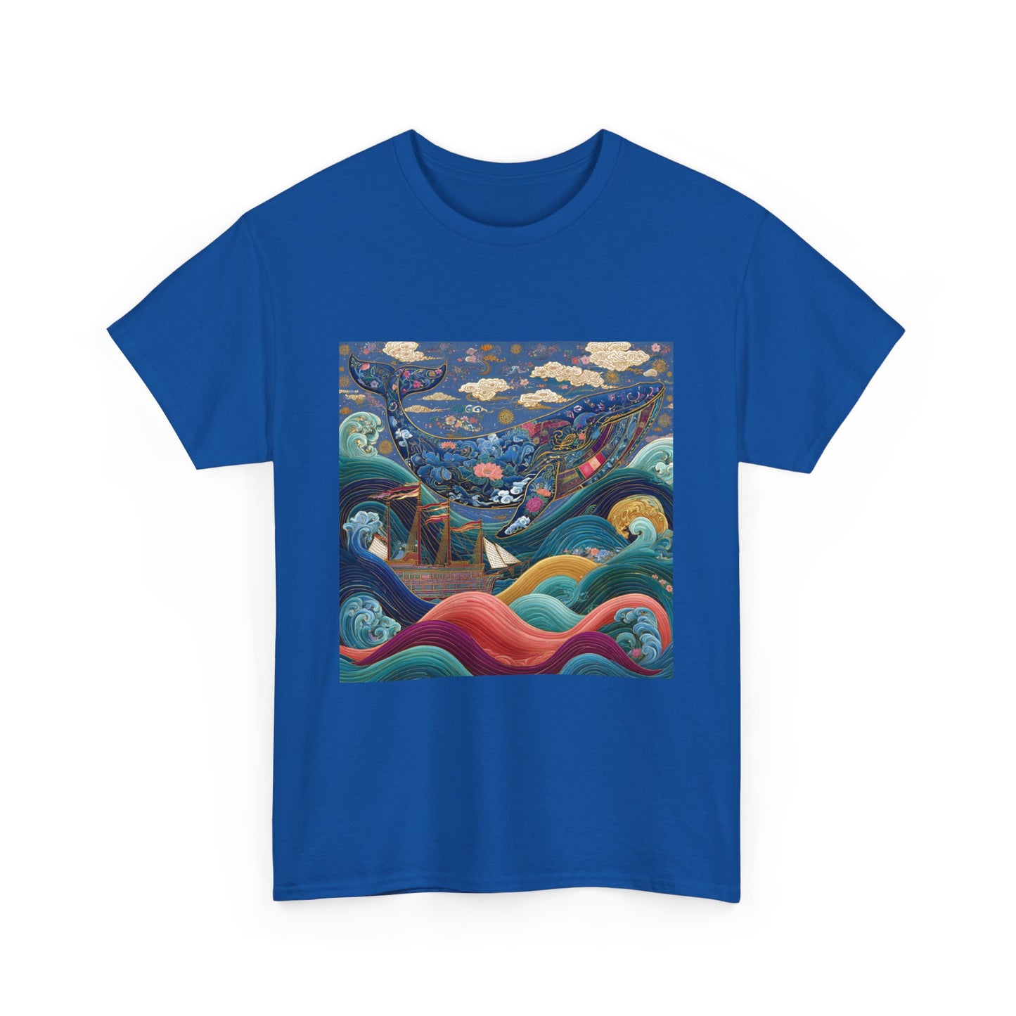 T-Shirt — Colorful Surreal Ocean Landscape Art Tee