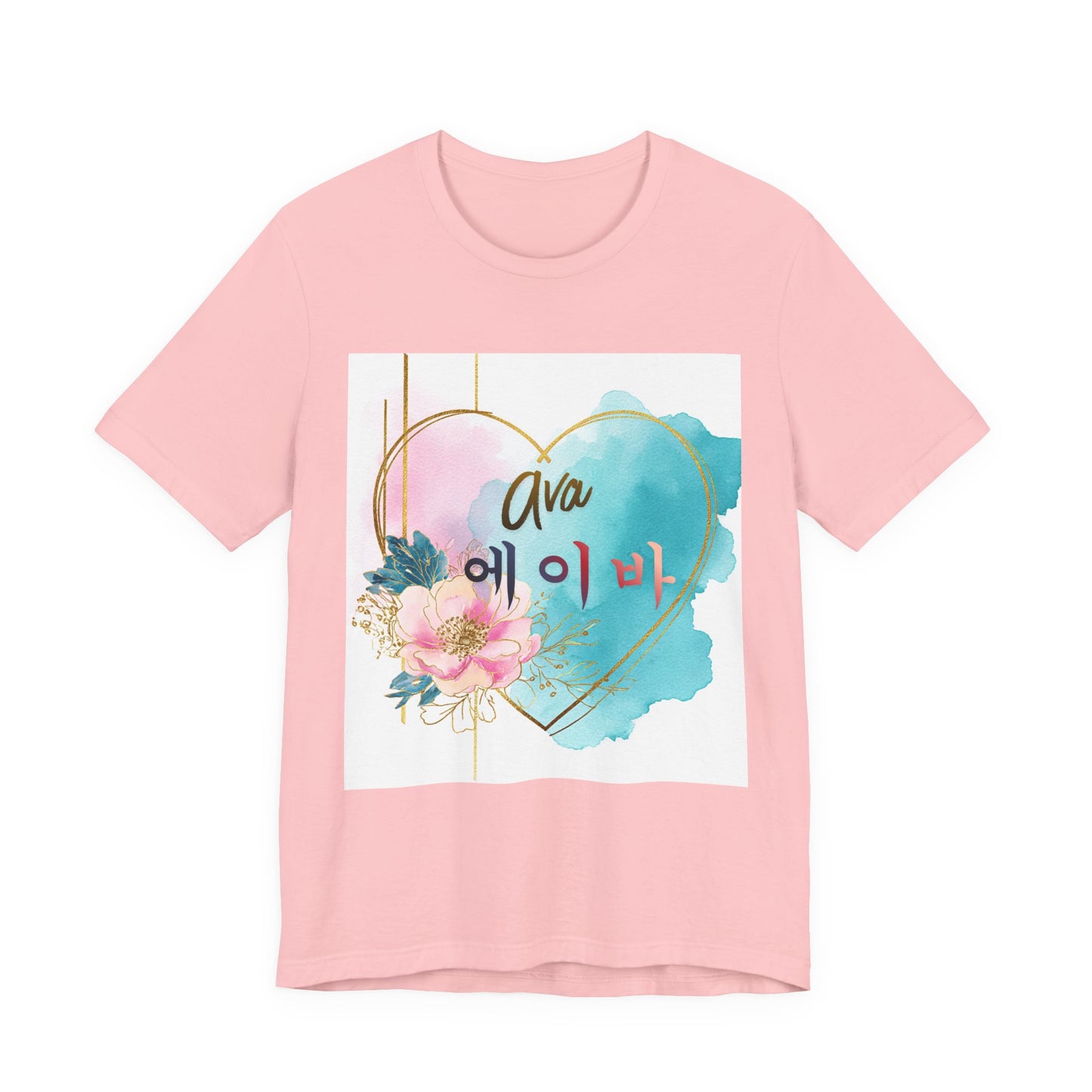 Personalized Korean Name K-Pop Concert T-Shirt