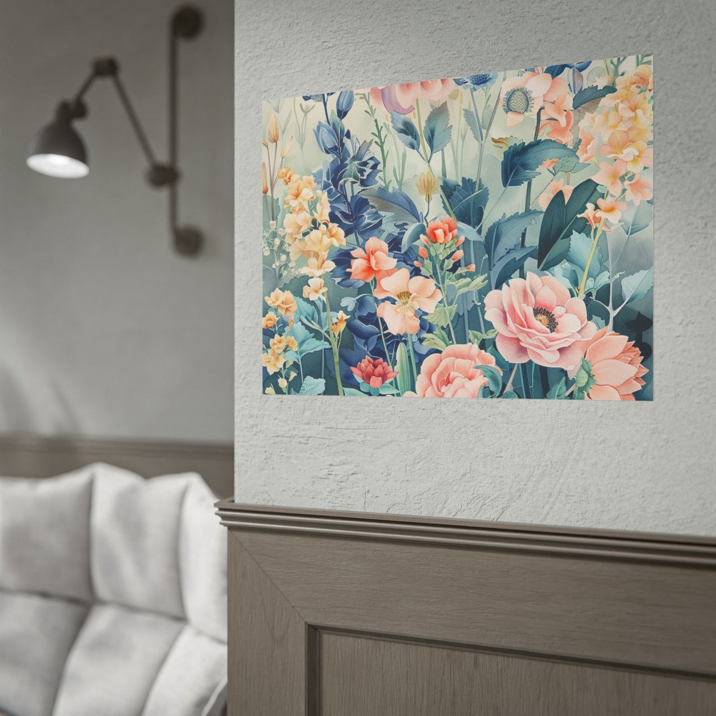 Vintage Floral Botanical Poster — Rolled Wall Art Print