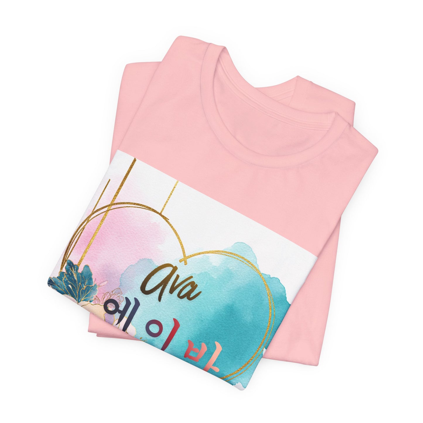 Personalized Korean Name K-Pop Concert T-Shirt