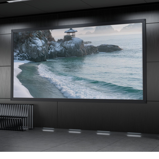 Coastal Waves Rolled Poster — Serene Ocean Landscape Print