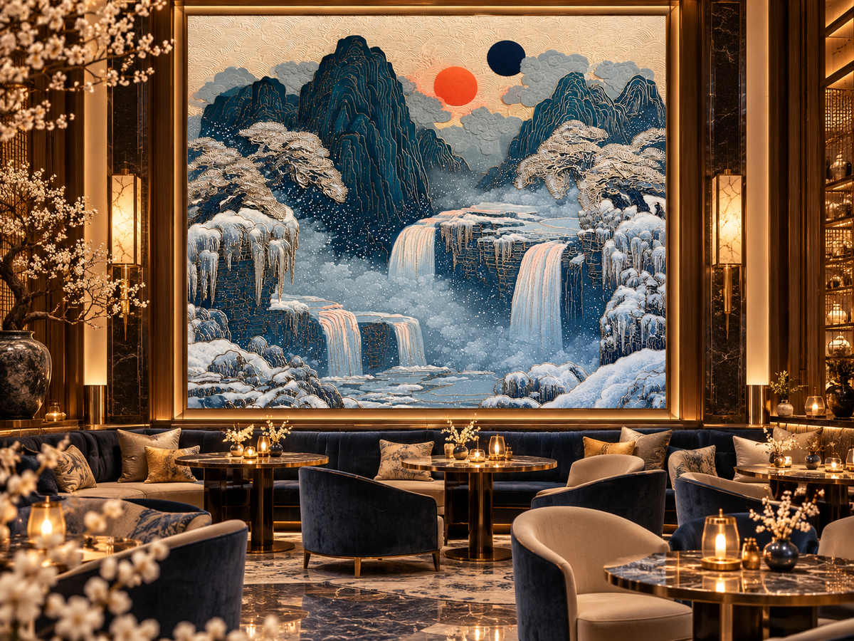 Mountain Sunset Fine Art Poster