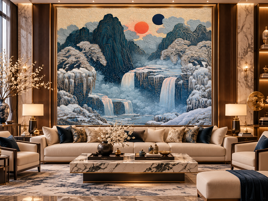 Mountain Sunset Fine Art Poster