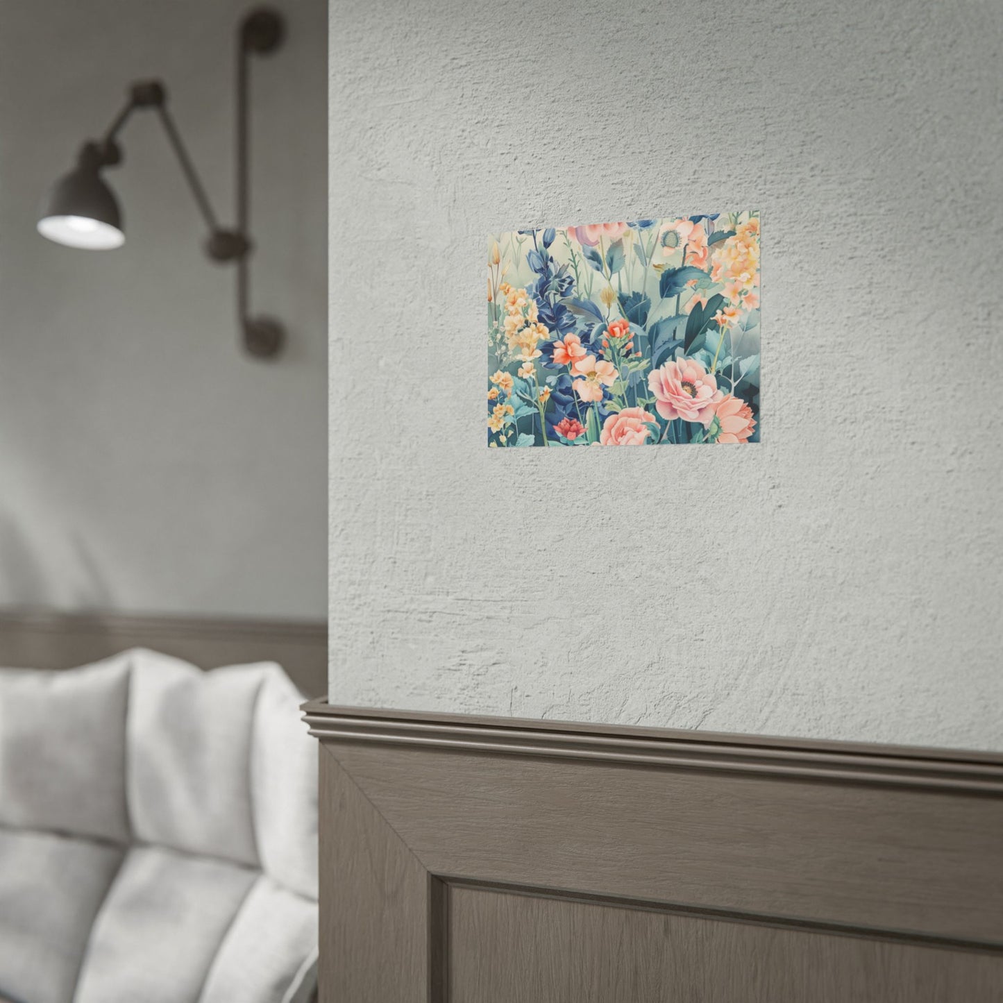 Vintage Floral Botanical Poster — Rolled Wall Art Print