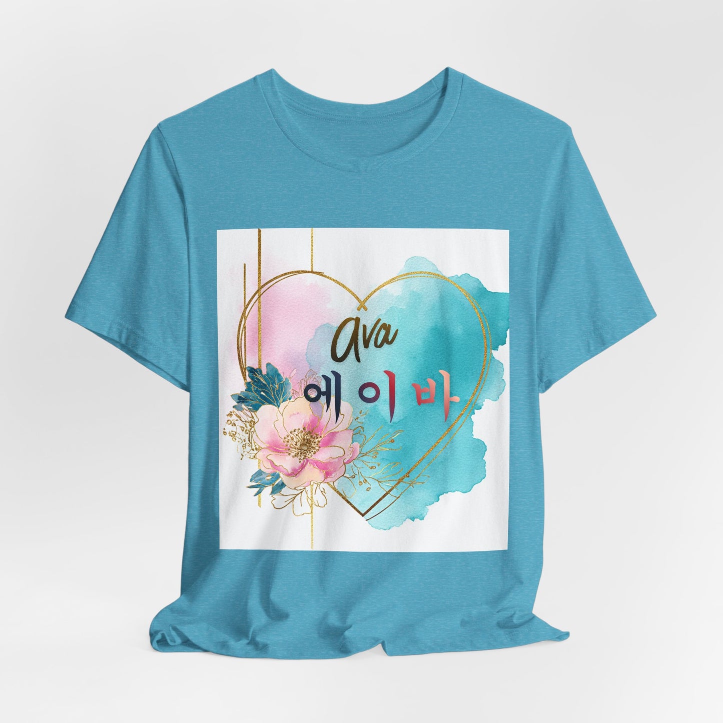 Personalized Korean Name K-Pop Concert T-Shirt