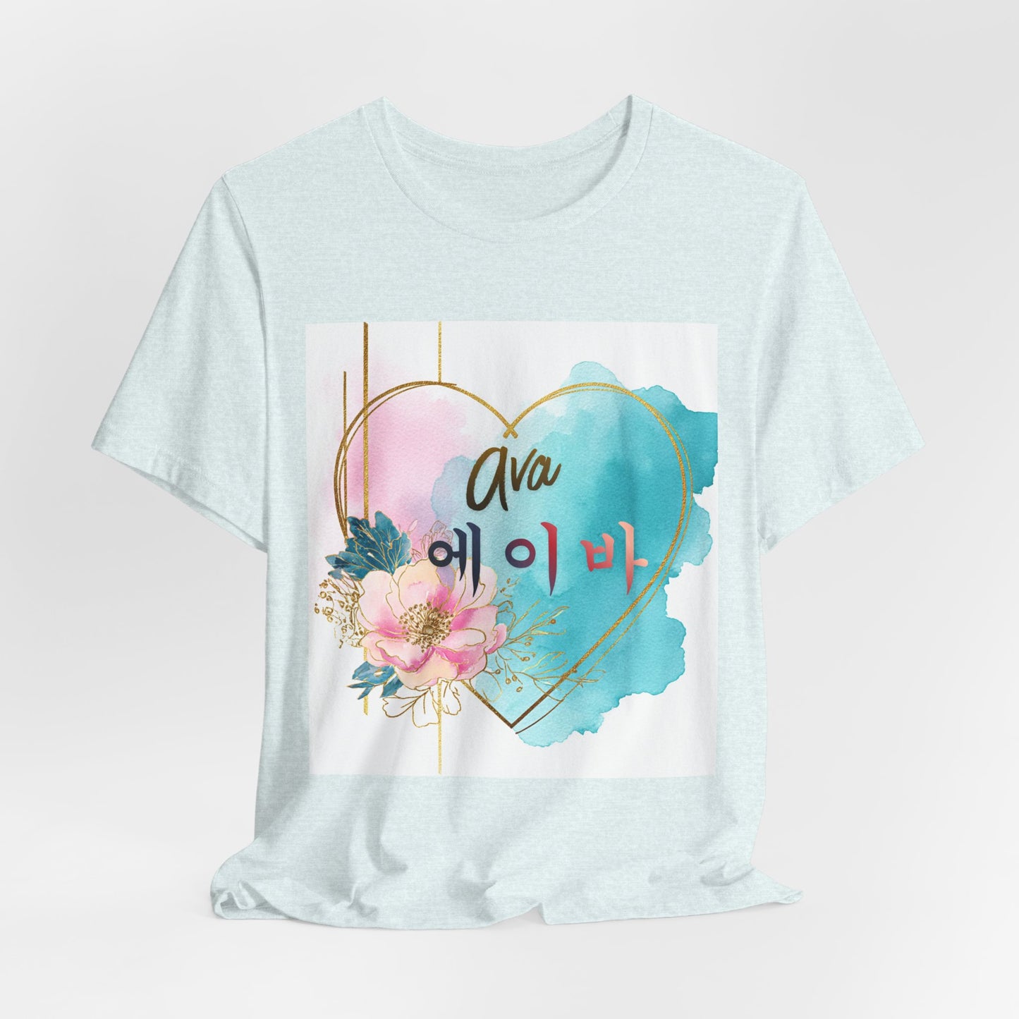Personalized Korean Name K-Pop Concert T-Shirt