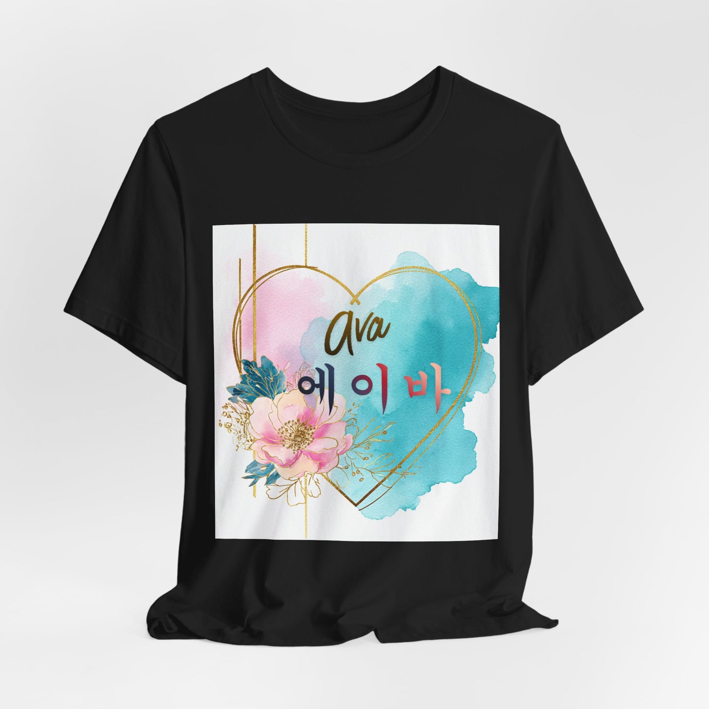 Personalized Korean Name K-Pop Concert T-Shirt