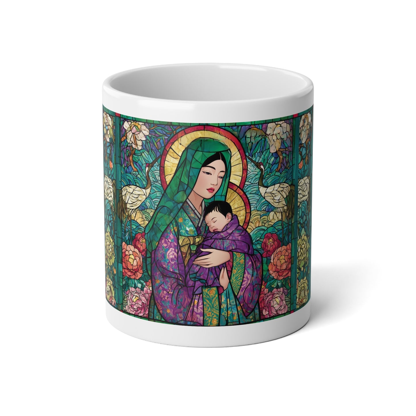 Religious Coffee Cup, Virgin Mary