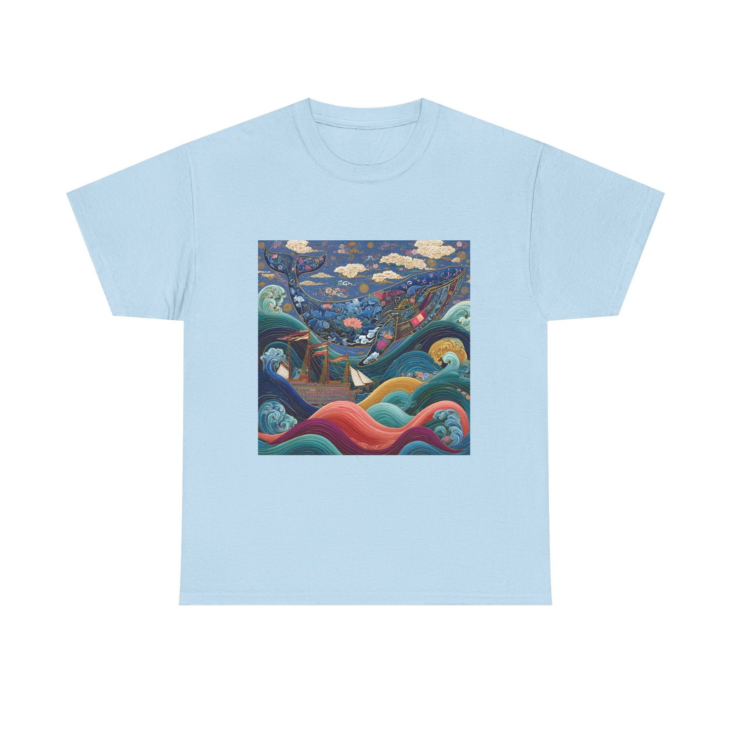 T-Shirt — Colorful Surreal Ocean Landscape Art Tee