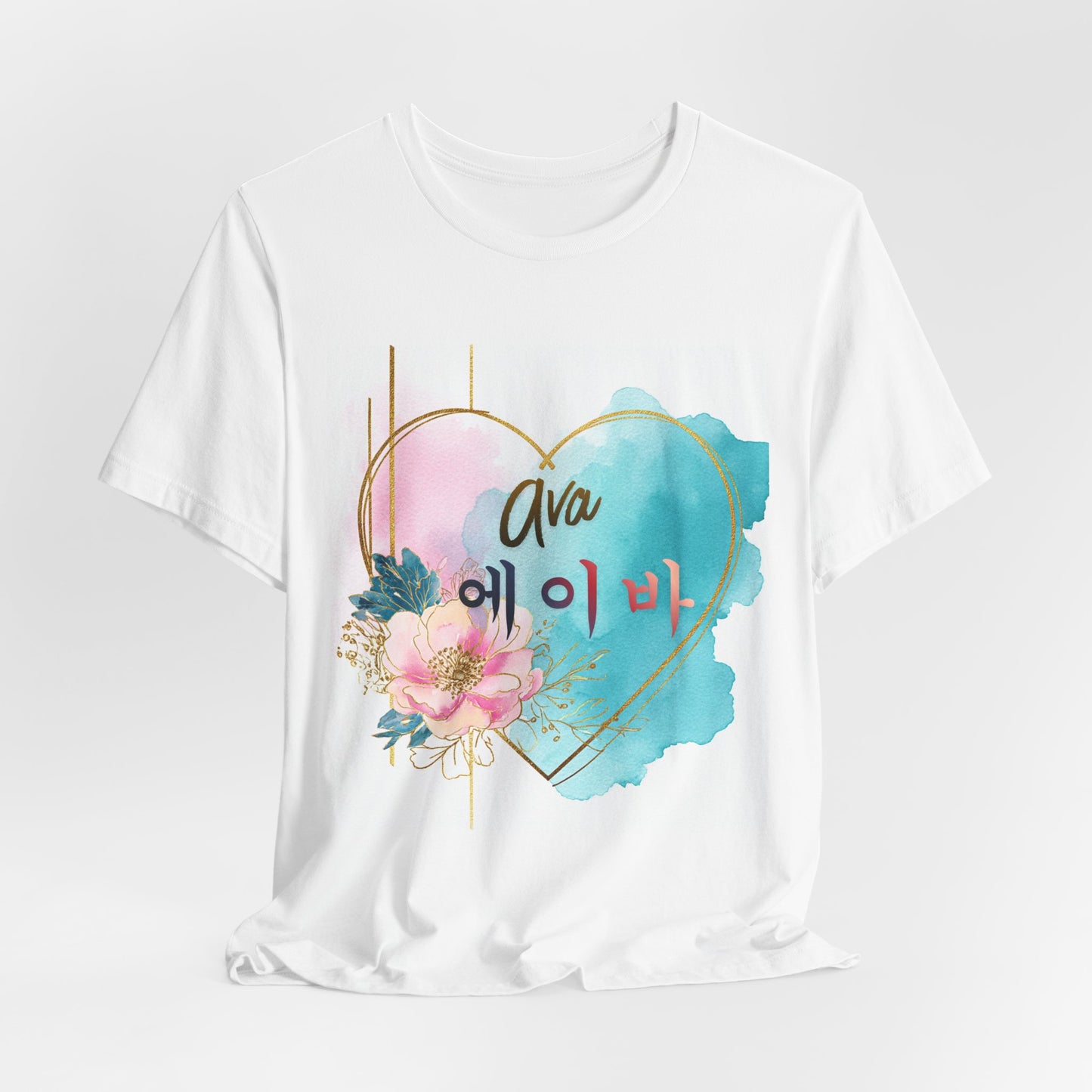 Personalized Korean Name K-Pop Concert T-Shirt