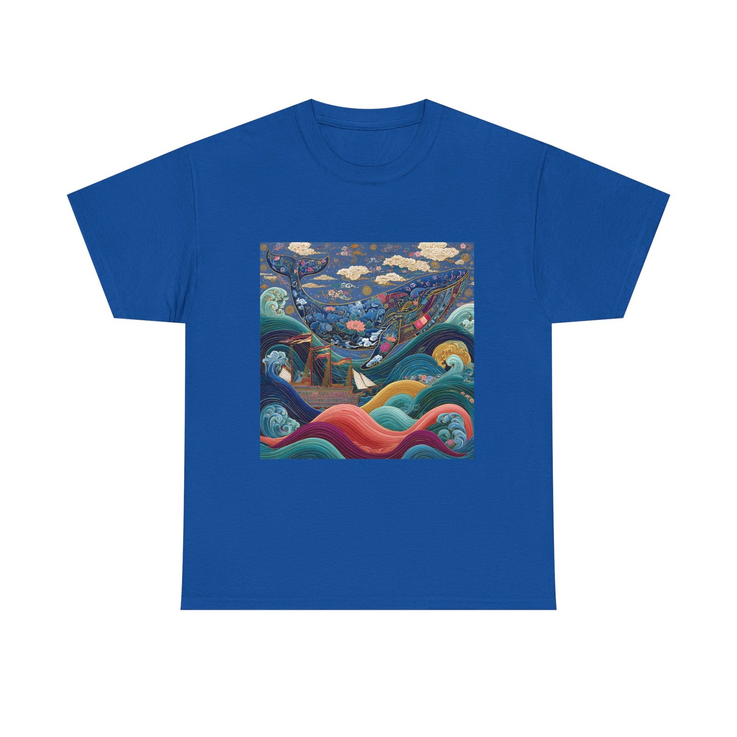 T-Shirt — Colorful Surreal Ocean Landscape Art Tee