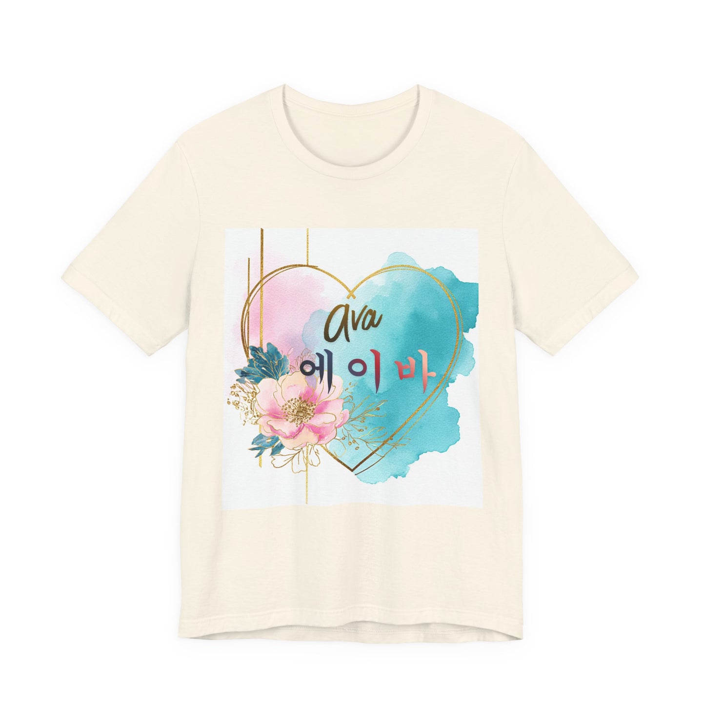 Personalized Korean Name K-Pop Concert T-Shirt
