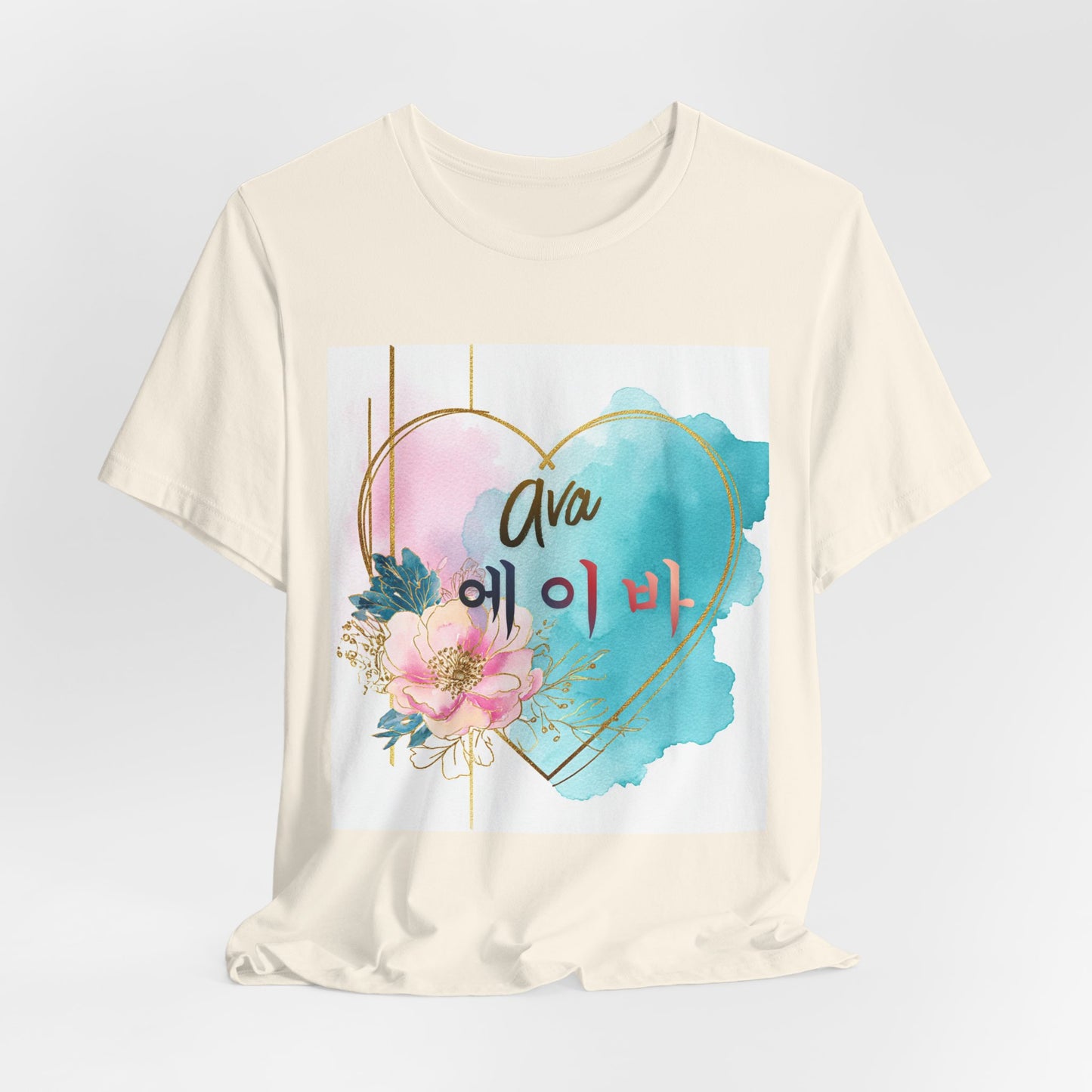 Personalized Korean Name K-Pop Concert T-Shirt
