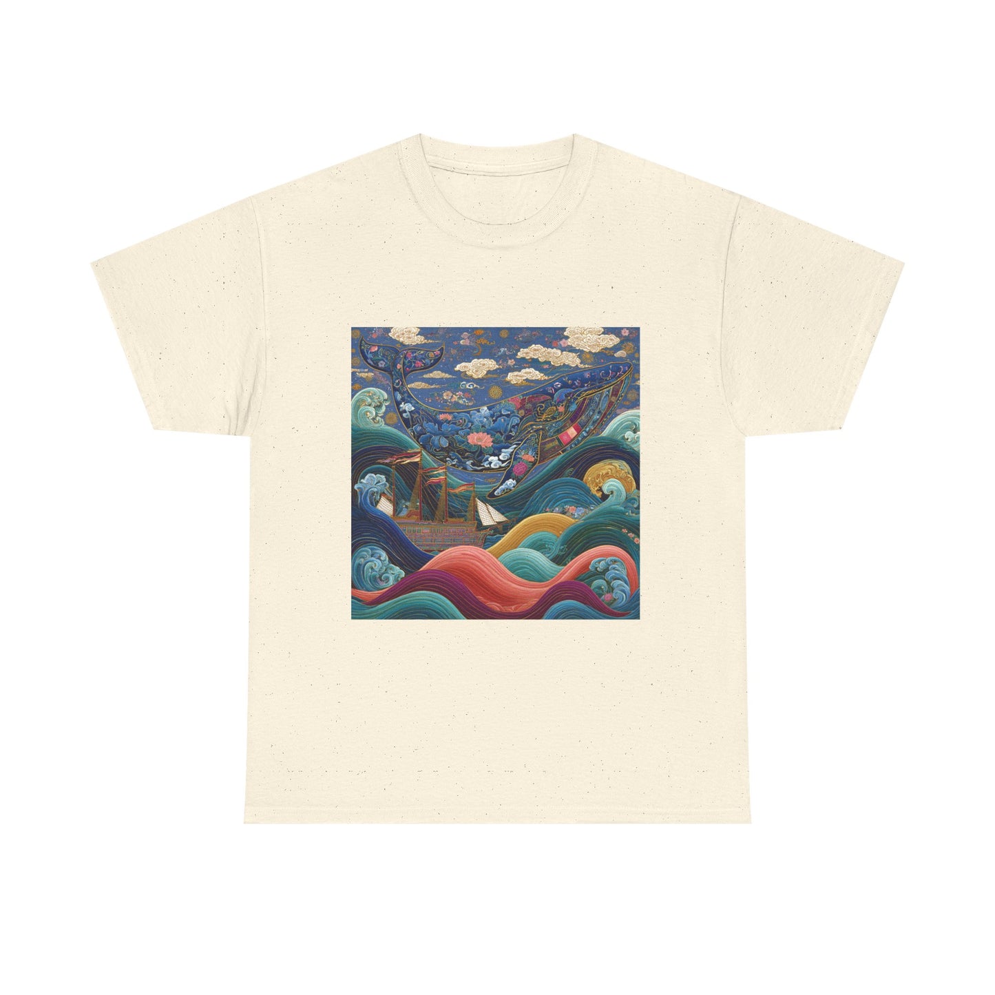 T-Shirt — Colorful Surreal Ocean Landscape Art Tee