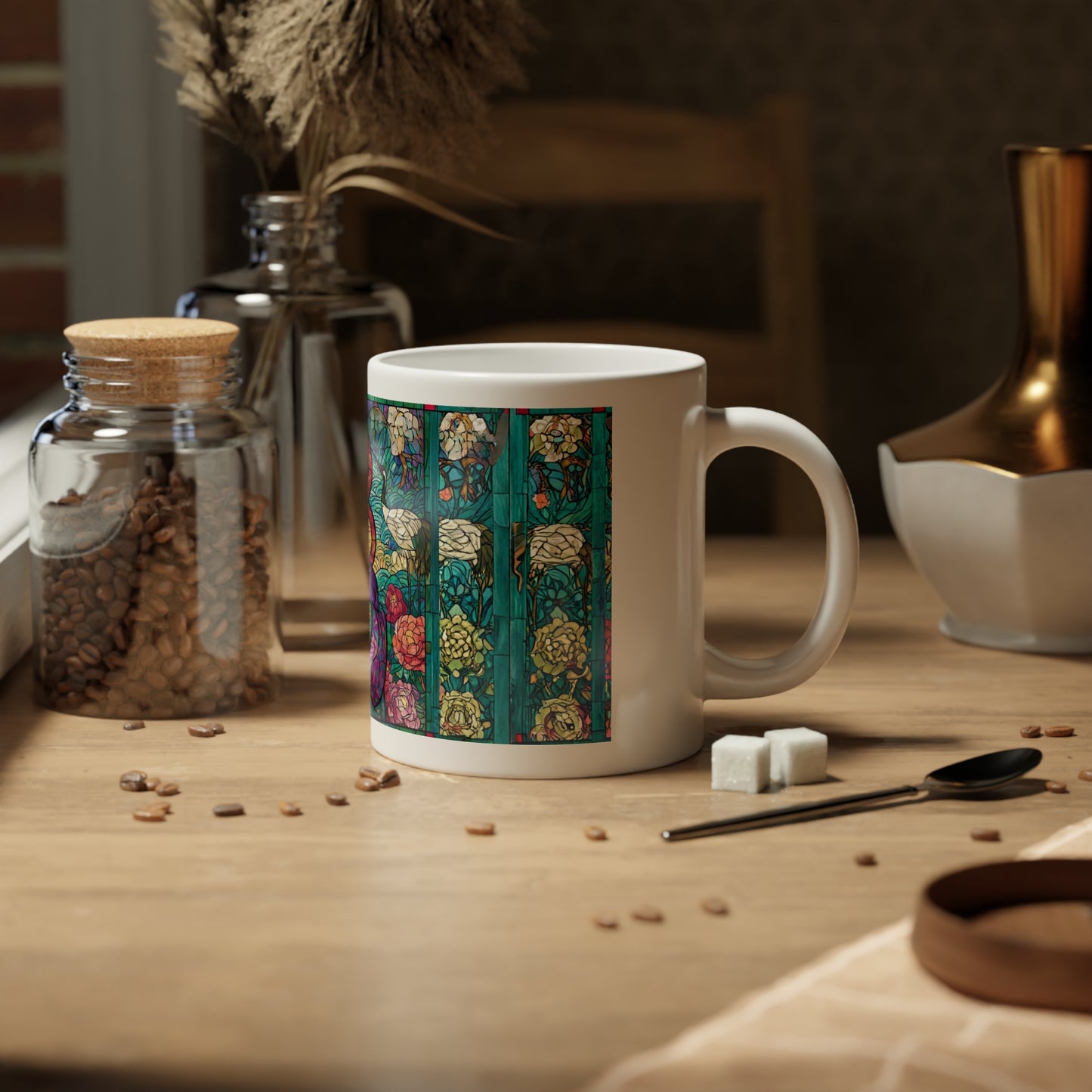 Religious Coffee Cup, Virgin Mary